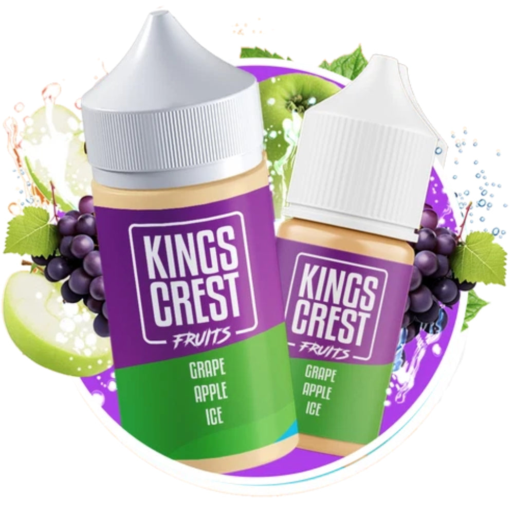 KINGS CREST FRUITS | GRAPE APPLE ICE 120ML