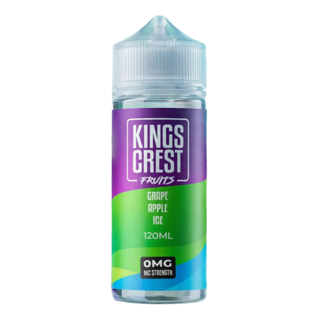 KINGS CREST FRUITS | GRAPE APPLE ICE 120ML