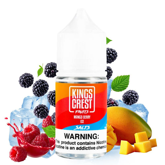 KINGS CREST FRUITS  MANGO BERRY ICE SALTS NIC