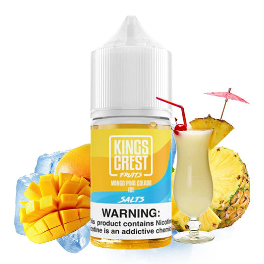 KINGS CREST FRUITS MANGO PIÑA COLADA ICE SALT NIC
