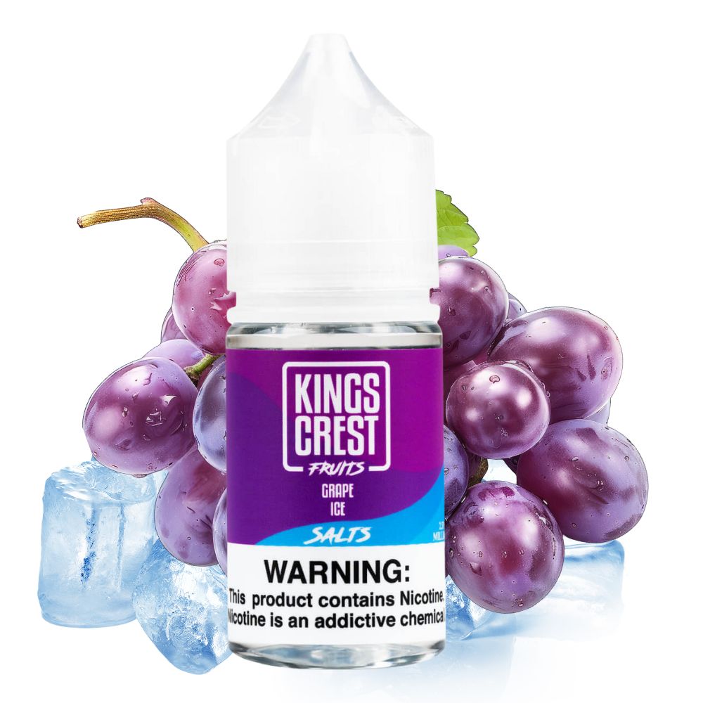 KINGS CREST FRUITS SALTS GRAPE ICE