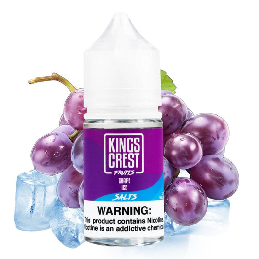 KINGS CREST FRUITS  GRAPE ICE SALT NIC