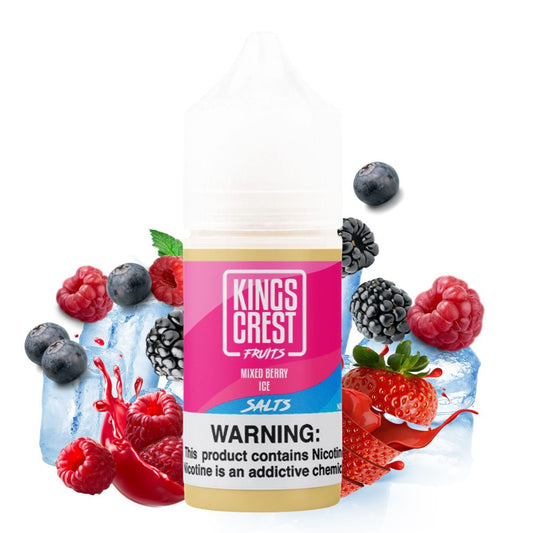 KINGS CREST FRUITS  MIXED BERRY ICE  SALT NIC