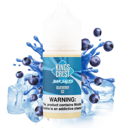 KINGS CREST BAR SALTS BLUEBERRY ICE