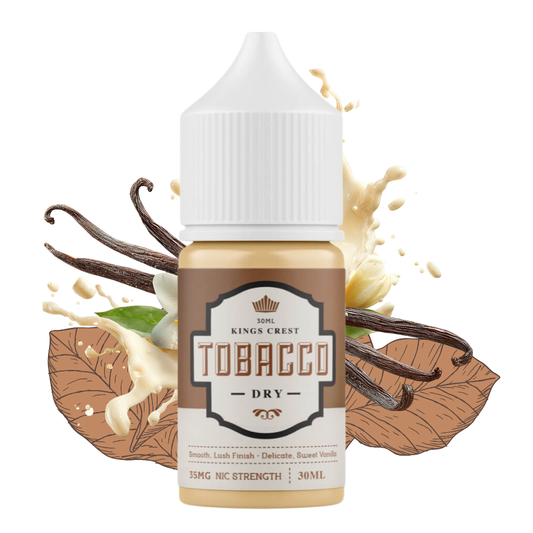 KINGS CREST TOBACCO DRY SALT NIC