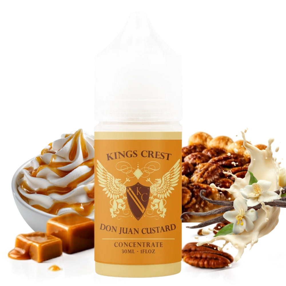 KINGS CREST DON JUAN CUSTARD SALT NIC