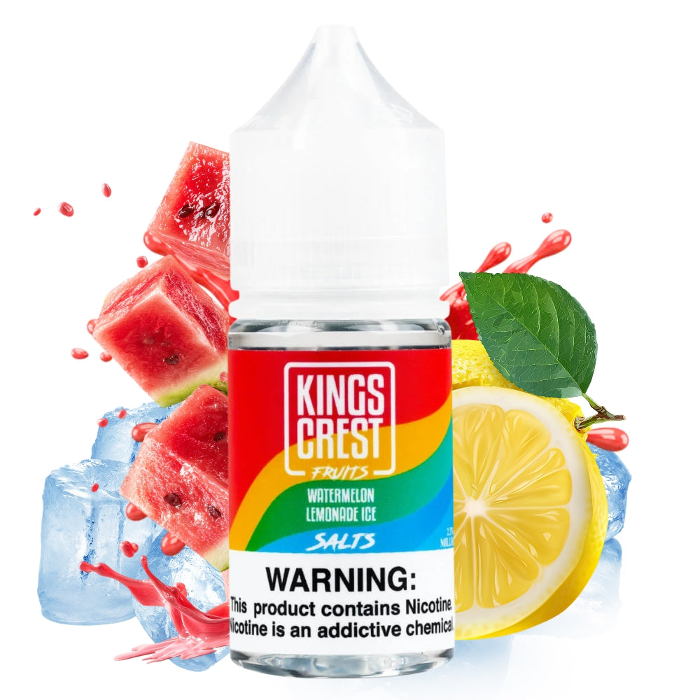 KINGS CREST FRUITS SALTS WATERMELON LEMONADE ICE