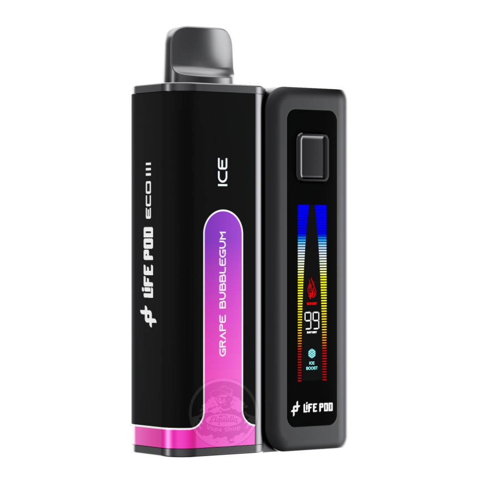 LIFE POD ECO III KIT 20K | GRAPE BUBLEGUM