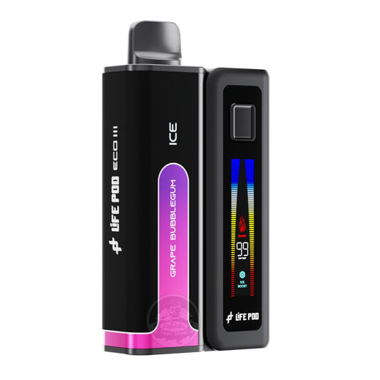 LIFE POD ECO III KIT 20K | GRAPE BUBLEGUM