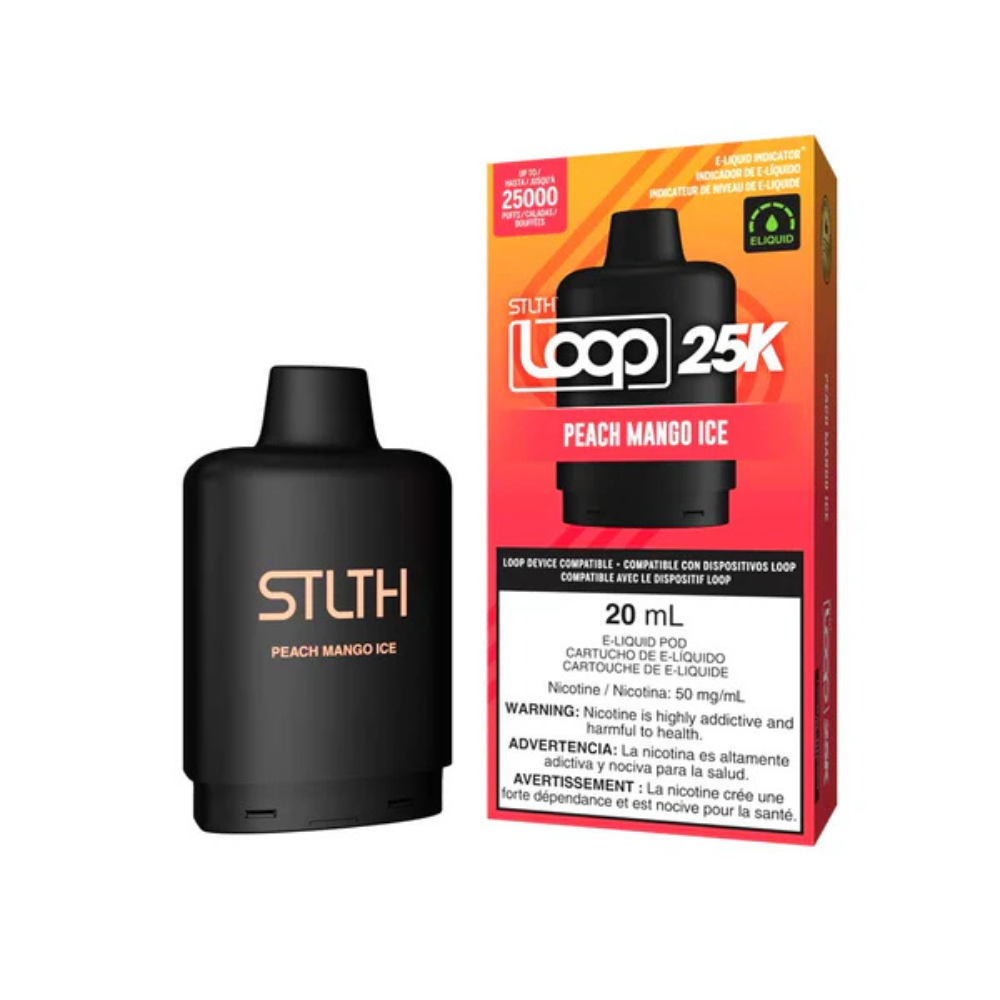 STLTH LOOP 25K POD  | PEACH MANGO ICE