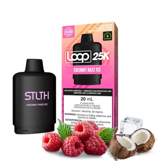 STLTH LOOP 25K POD | COCONUT RAZZ ICE