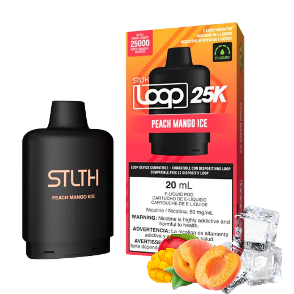 STLTH LOOP 25K POD  | PEACH MANGO ICE