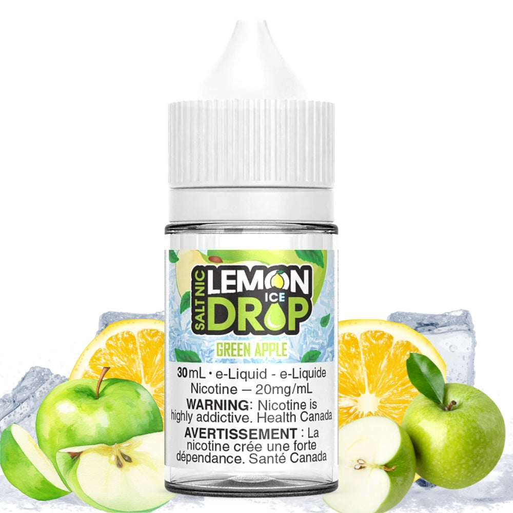 STLTH SALT NIC LEMON DROP ICE  GREEN APPLE