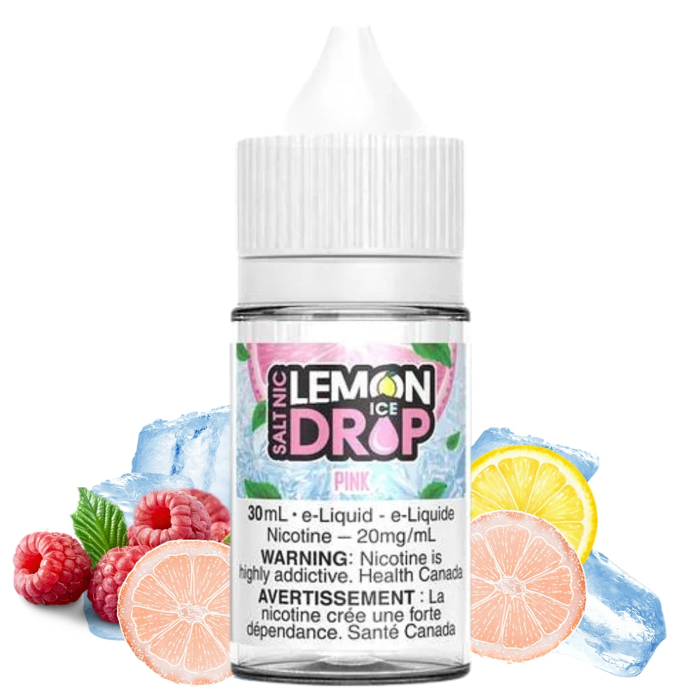 STLTH SALT NIC LEMON DROP ICE PINK