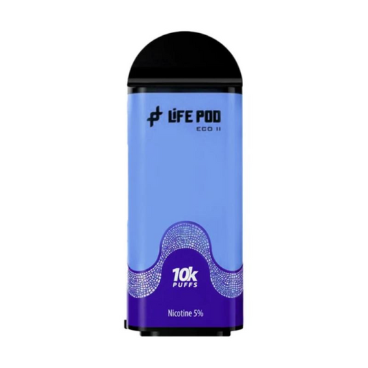 CARTUCHO LIFE POD ECO II 10K –  BLUE RAZZ