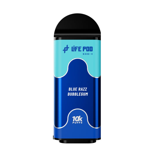 CARTUCHO LIFE POD ECO II 10K – BLUE RAZZ BUBBLEGUM