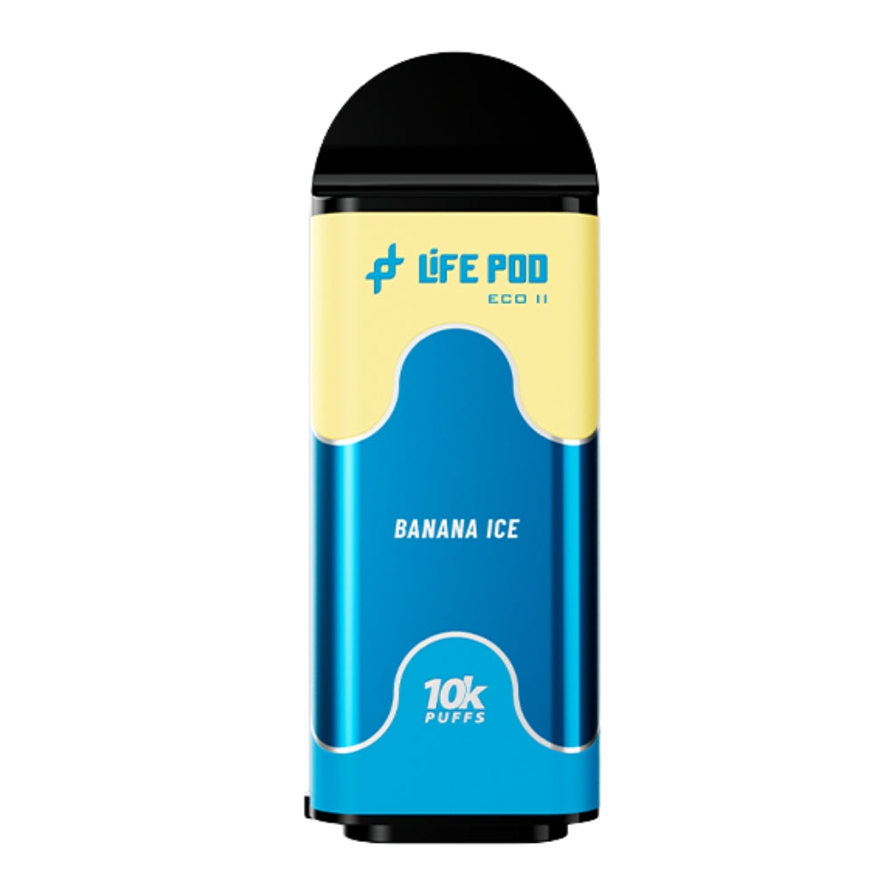 CARTUCHO LIFE POD ECO II 10K - BANANA ICE