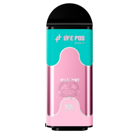 CARTUCHO LIFE POD ECO II 10K - MIAMI MINT