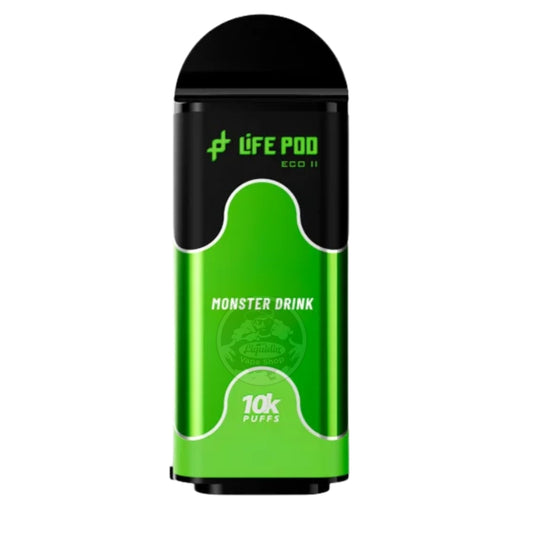 CARTUCHO LIFE POD ECOII 10K - MONSTER DRINK