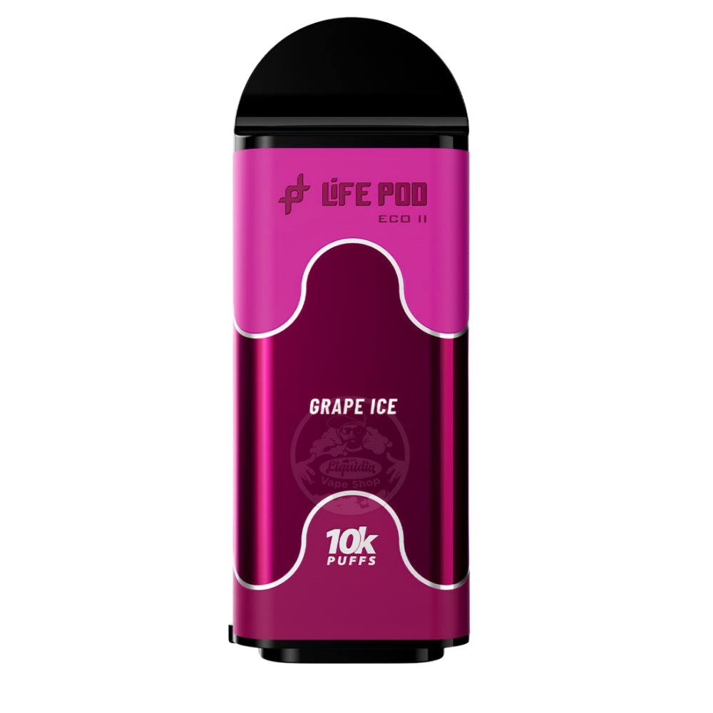 CARTUCHO LIFE POD ECO II 10K –  GRAPE ICE