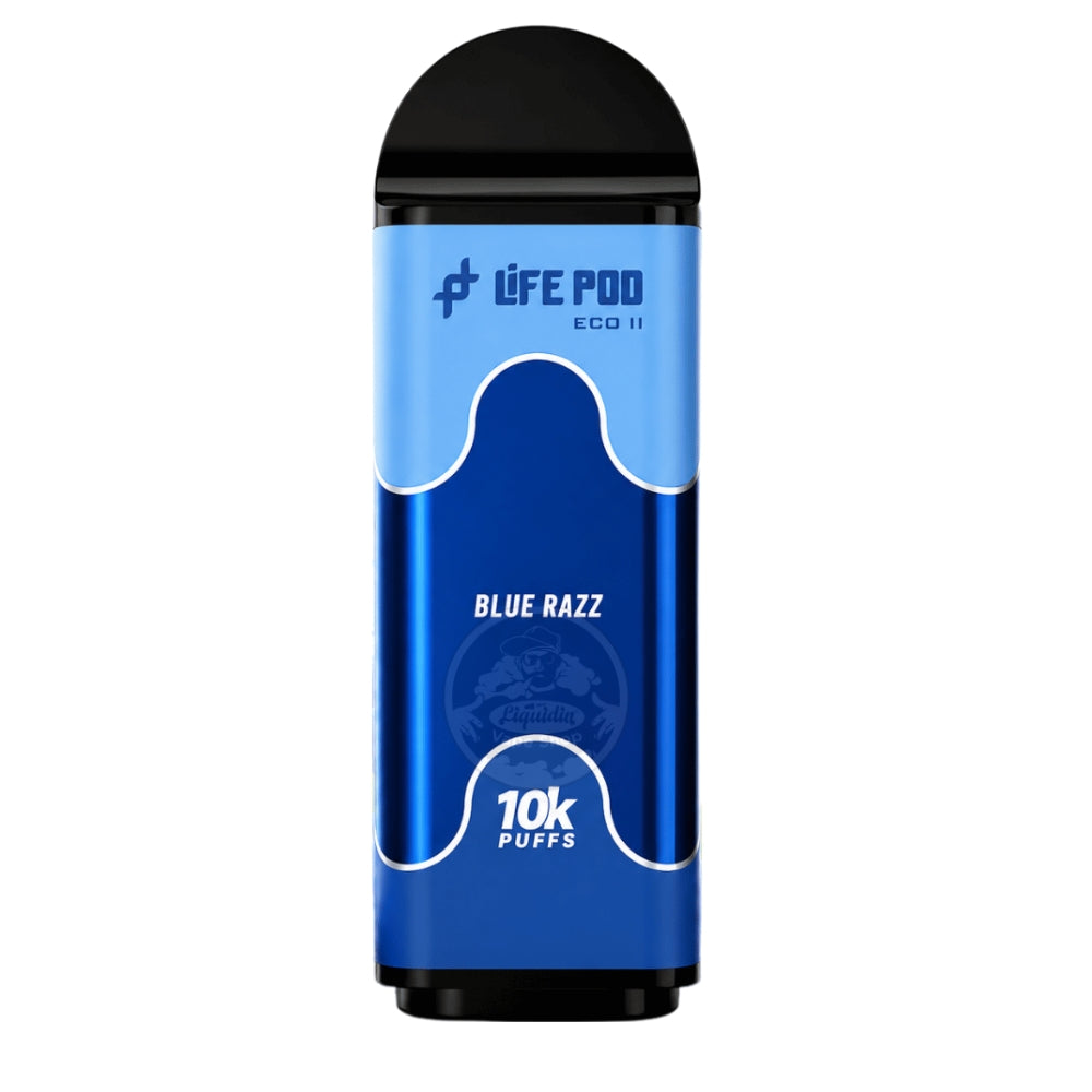 CARTUCHO LIFE POD ECO II 10K –  BLUE RAZZ