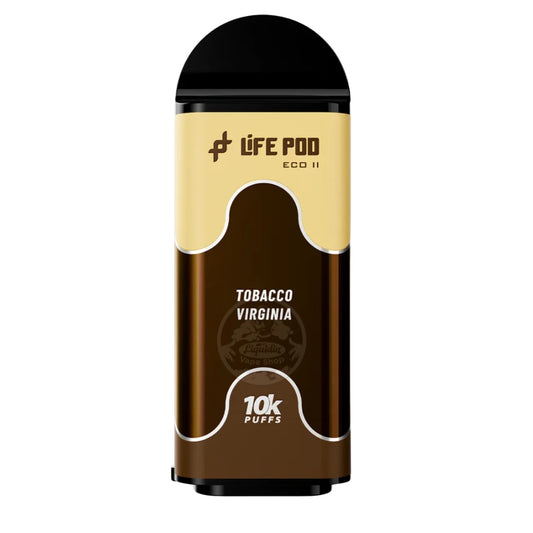 CARTUCHO LIFE POD ECOII 10K - TOBACCO VIRGINIA