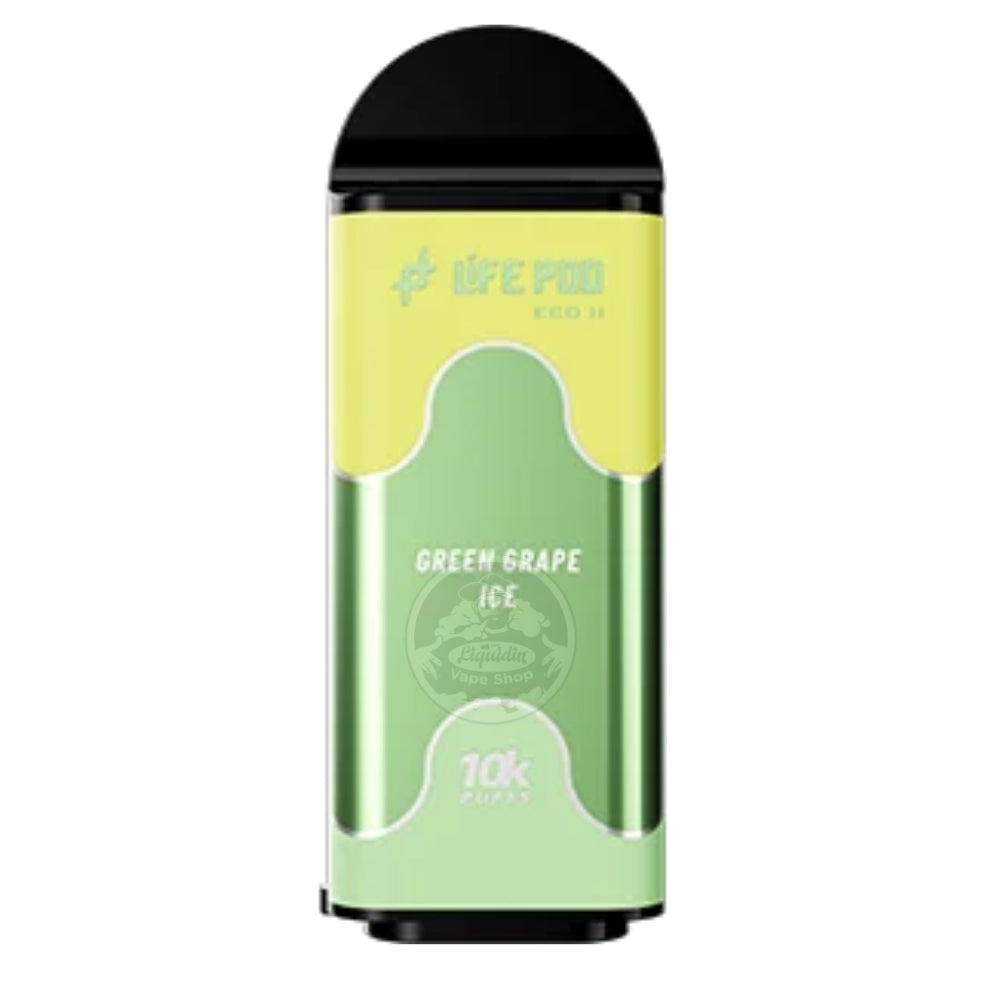 CARTUCHO LIFE POD ECOII 10K - GREEN GRAPE ICE