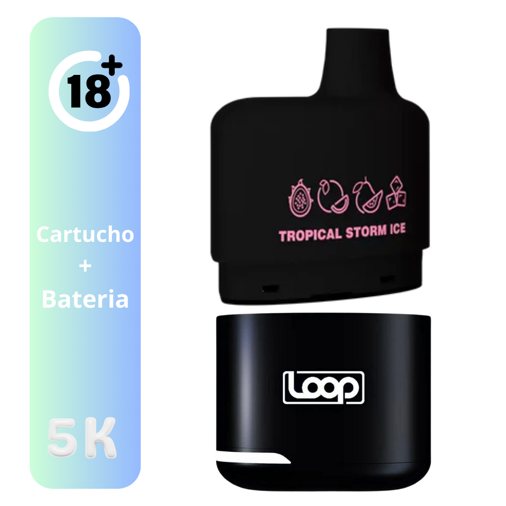 STLTH LOOP 5K KIT TROPICAL STORM ICE VAPE DESECHABLE