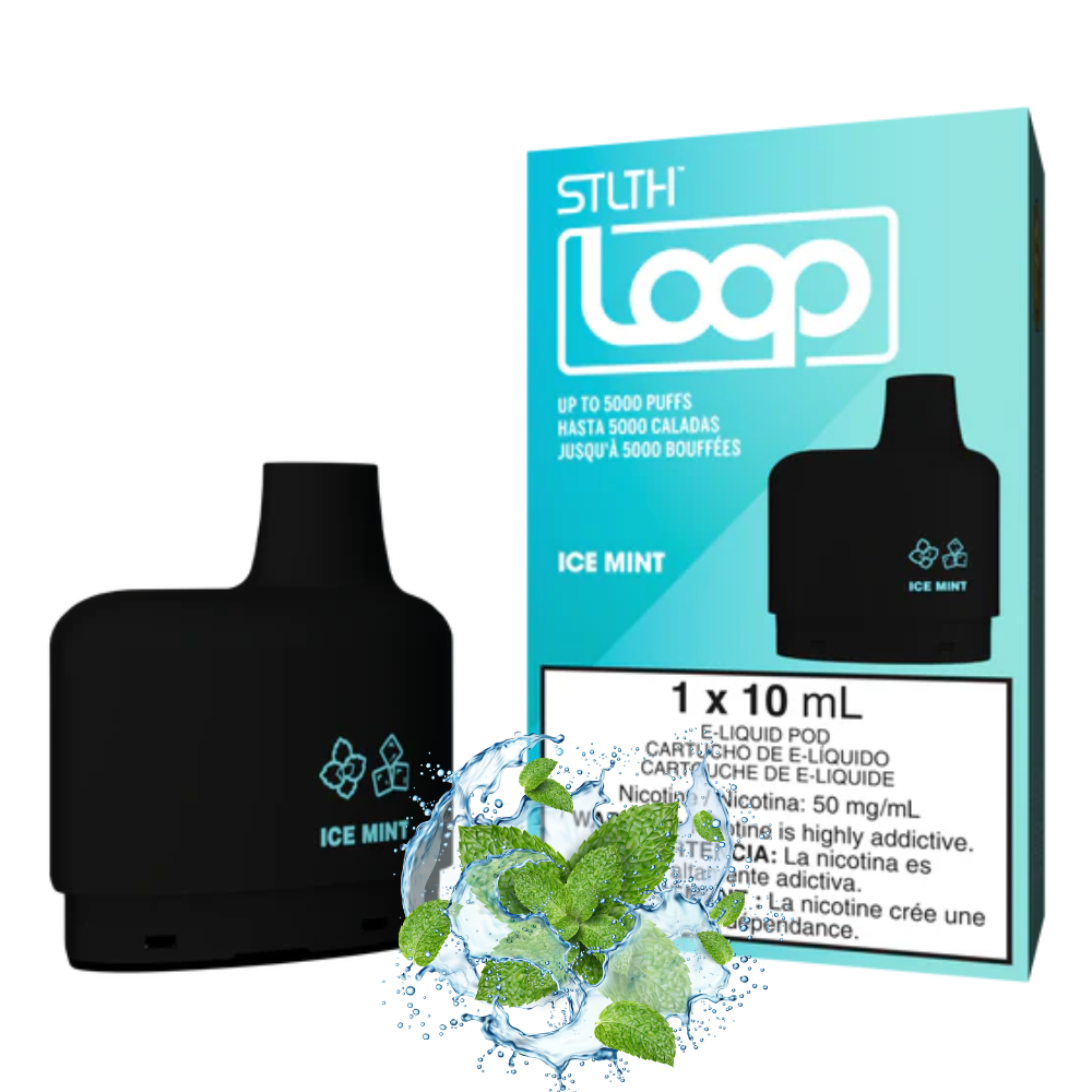 STLTH LOOP 5K CARTUCHO ICE MINT