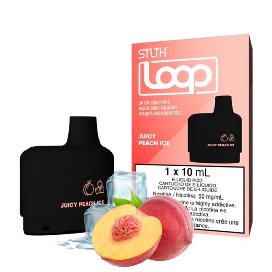 STLTH LOOP 5K CARTUCHO JUICY PEACH ICE