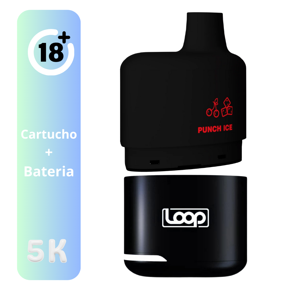 STLTH LOOP 5K KIT PUNCH ICE VAPE DESECHABLE