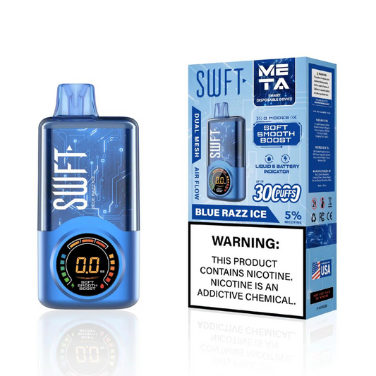 SWFT META 30K BLUE RAZZ ICE 30000 PUFFS