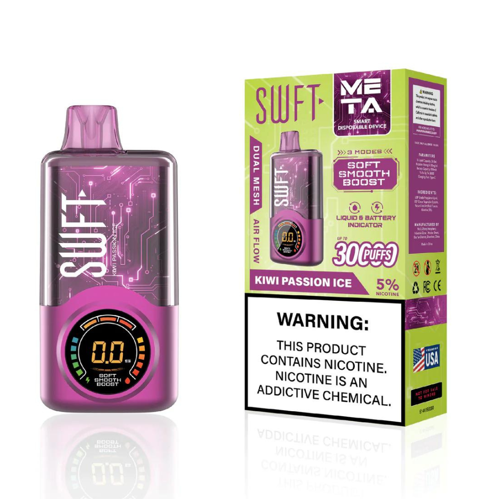 SWFT META 30K KIWI PASSION ICE 30000 PUFFS