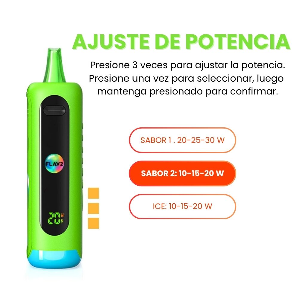 MIXO 40K GREEN APPLE RED APPLE ICE | VAPE DESECHABLE