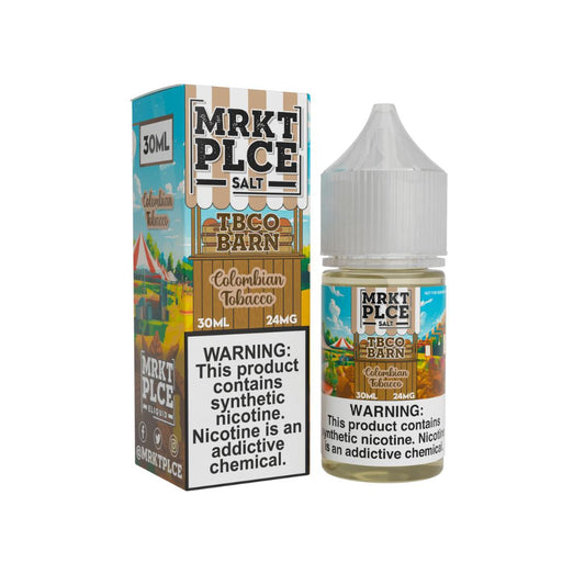 MRKTPLCE SALT TBCO BARN COLOMBIAN TOBACCO