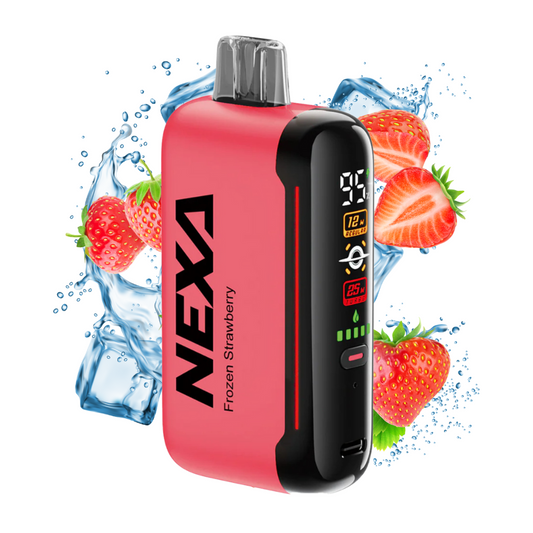 NEXA 20K FROZEN STRAWBERRY VAPE DESECHABLE