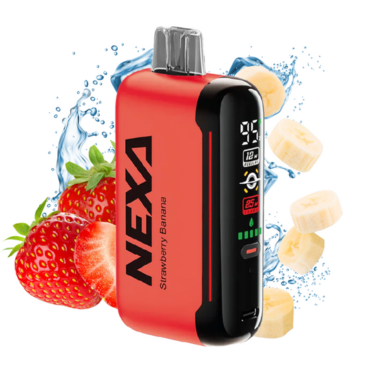 NEXA 20K STRAWBERRY BANANA VAPE DESECHABLE