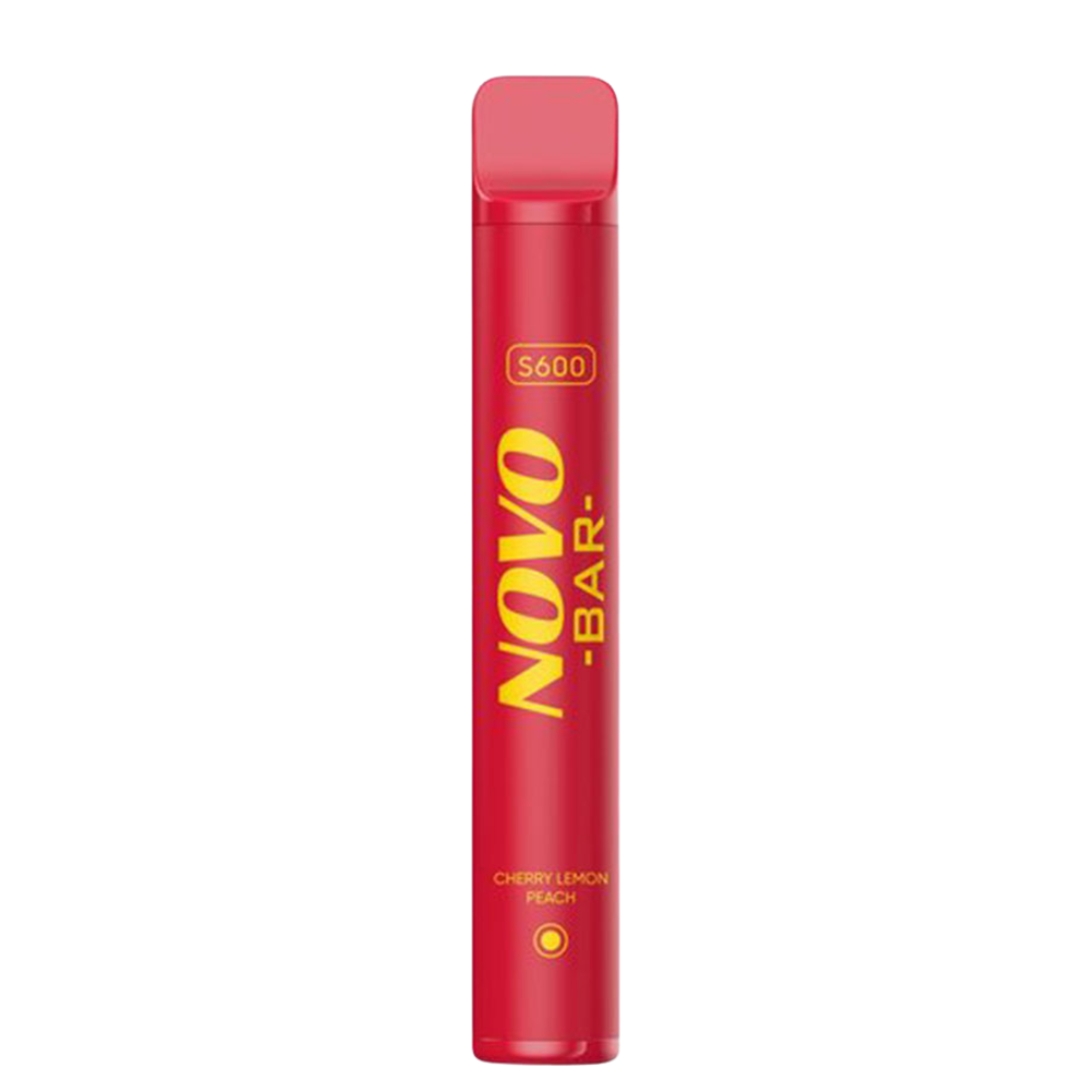 SMOK NOVO BAR S600 CHERRY LEMON PEACH |  VAPE DESECHABLE 600 PUFFS