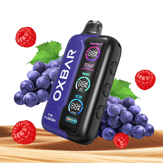 OXBAR TRI-FUSION 45K | GRAPE RASPBERRY