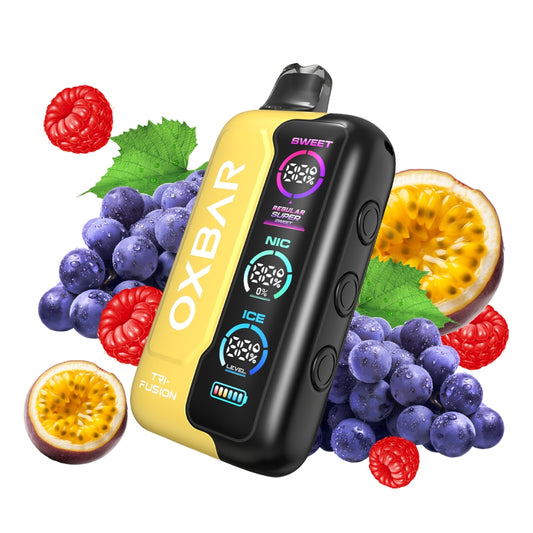 OXBAR TRI-FUSION 45K | PASSION FRUIT RASPBERRY GRAPE