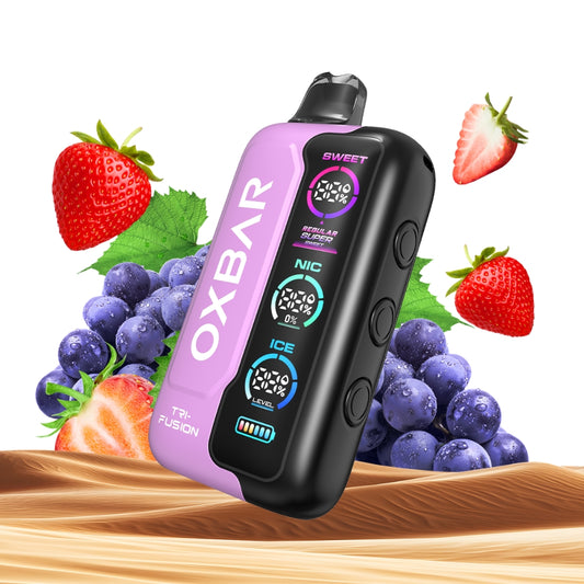 OXBAR TRI-FUSION 45K | STRAWBERRY GRAPE
