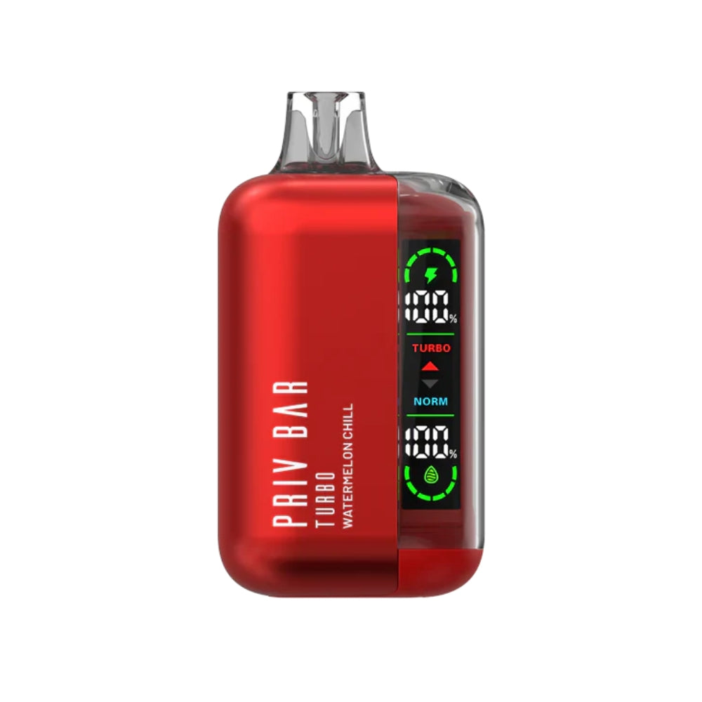 WATERMELON CHILL PRIV BAR TURBO 15K VAPE DESECHABLE