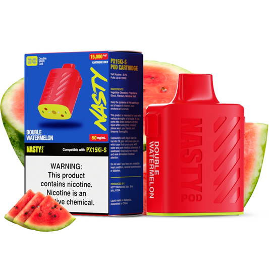 NASTY 15K DOUBLE WATERMELON POD PX15KI-S