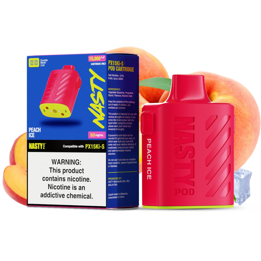 NASTY 15K PEACH ICE  POD PX15KI-S