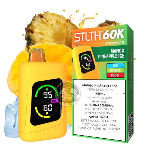 STLTH 60K VAPE DESECHABLE | MANGO PINEAPPLE ICE