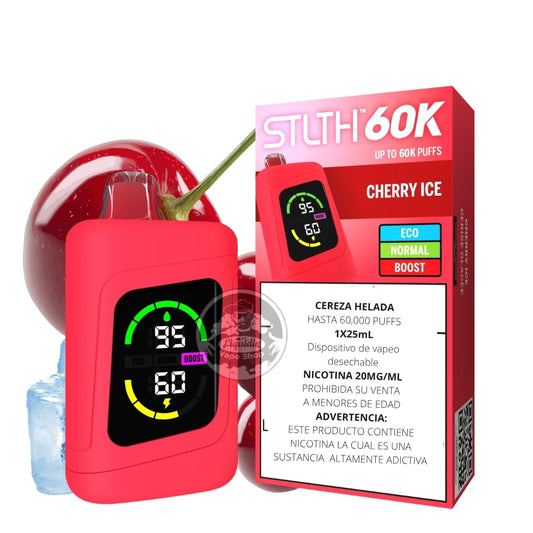 STLTH 60K VAPE DESECHABLE | CHERRY ICE