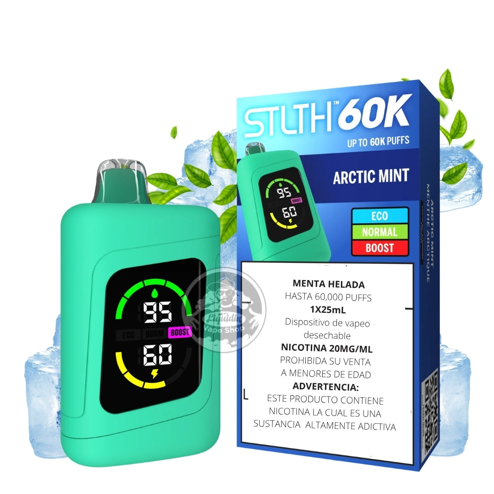STLTH 60K VAPE DESECHABLE | ARCTIC MINT