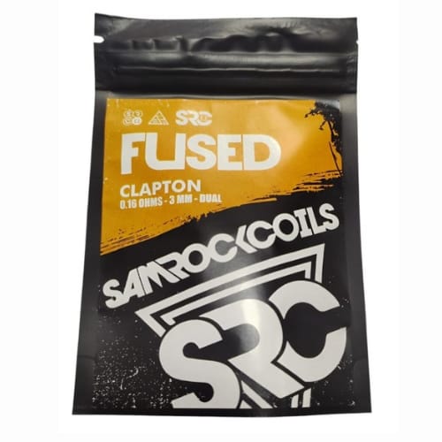 SAM ROCK COILS FUSED CLAPTON 0.16 OHMS DUAL 3MM