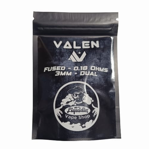 SAM ROCK COILS FUSED 0.18 OHMS DUAL 3MM