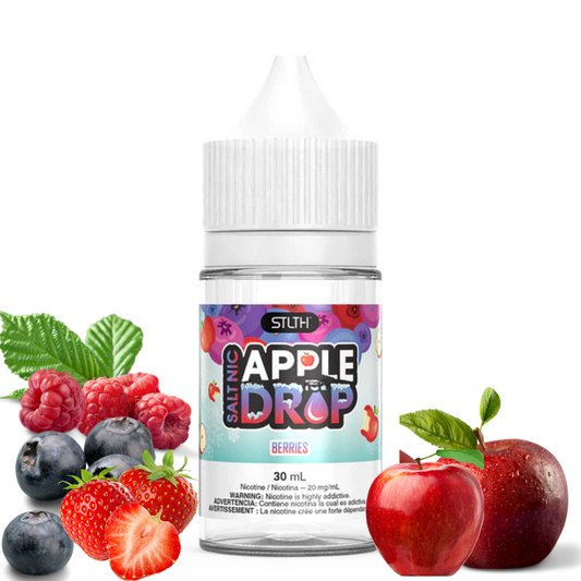 STLTH SALT NIC  APPLE DROP  BERRIES